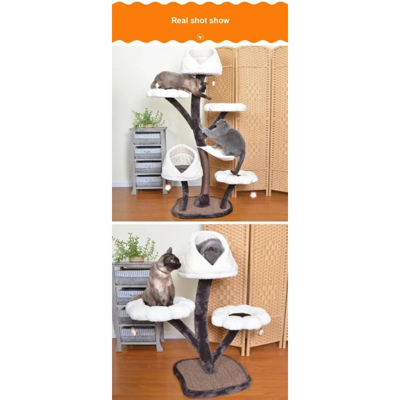 Arbre à chat Design Fleur - Fleur de chat Édition