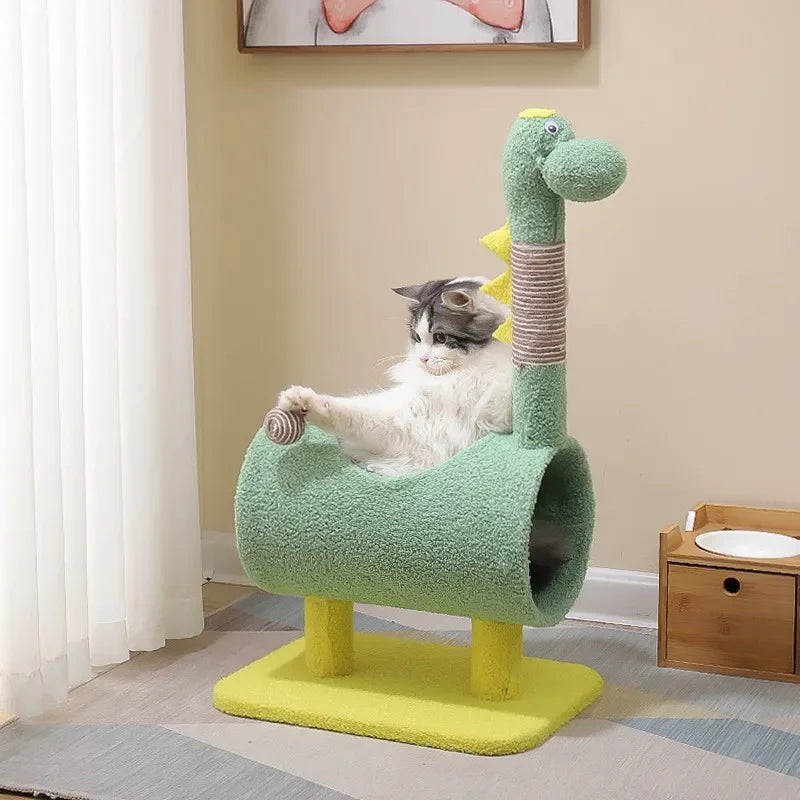 Arbre à chat design dinosaure - Nova