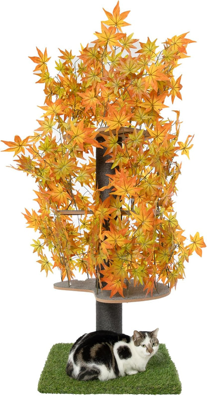 Arbre à Chat - Chat'Canopée Design Naturel Feuilles