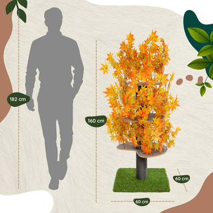 Arbre à Chat - Chat'Canopée Design Naturel Feuilles