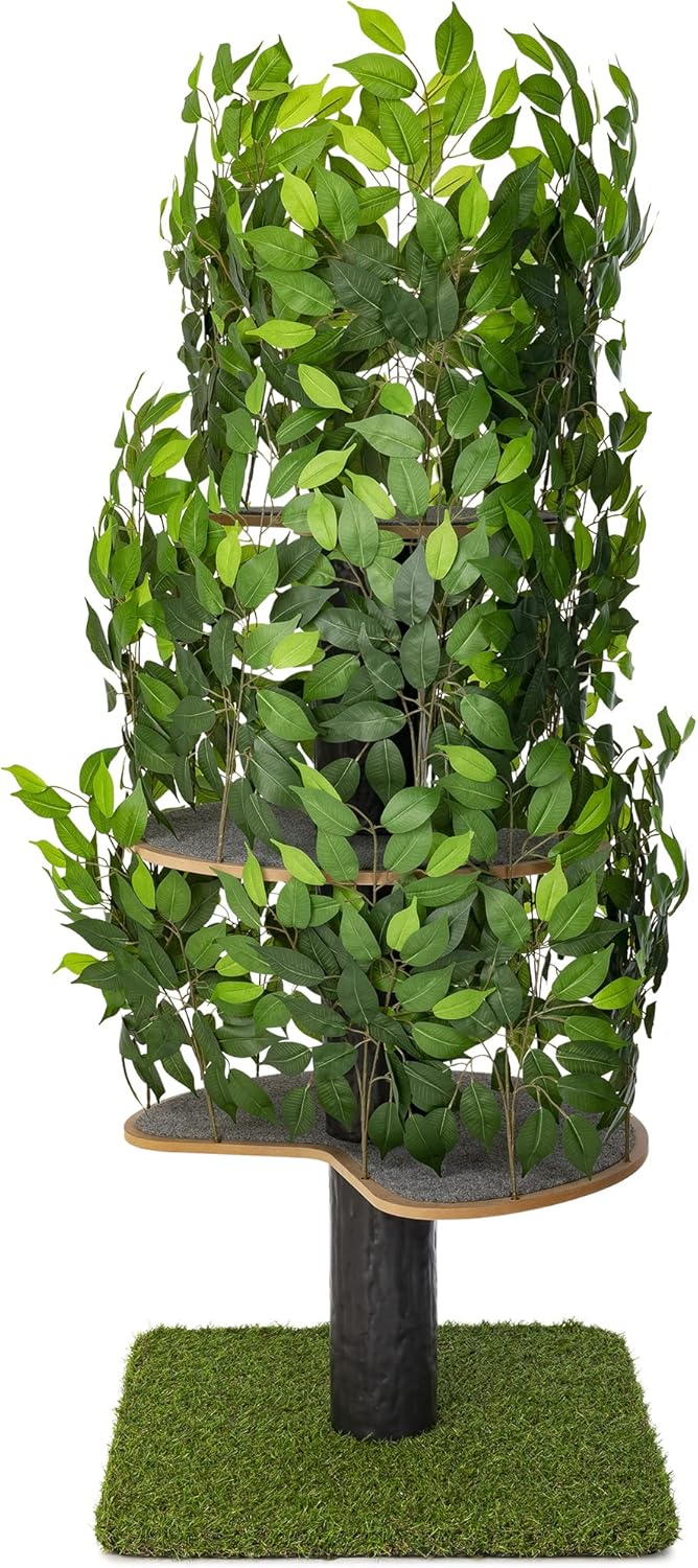 Arbre à Chat - Chat'Canopée Design Naturel Feuilles