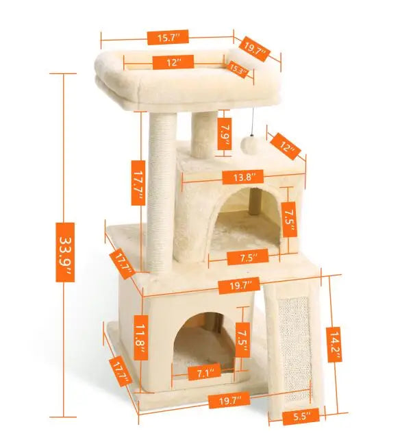 Arbre à chat Design FélinLuxe - Place Litière