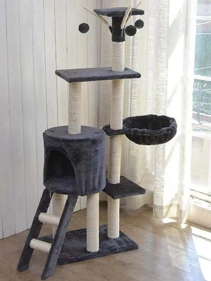Arbre à chat beige / Gris - PurrPalace