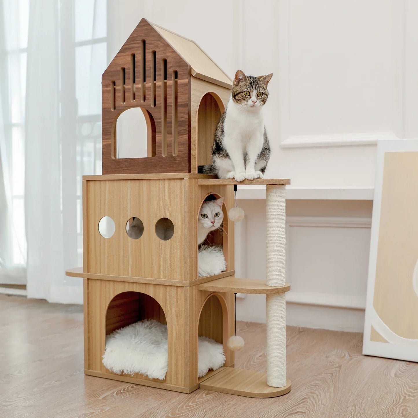 Arbre à chat Design FélinLuxe - Place Litière