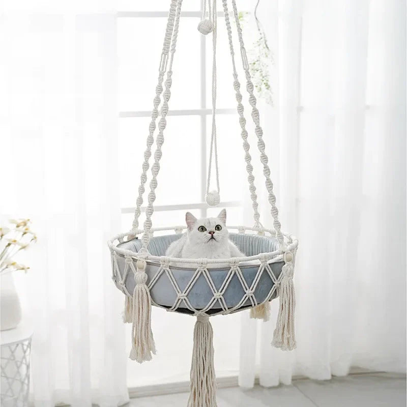 Nid Douillet suspendu pour Chat - NidSuspendu Pro