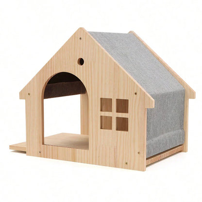 Arbre a chat Murale Bois – Maison perchée Collection