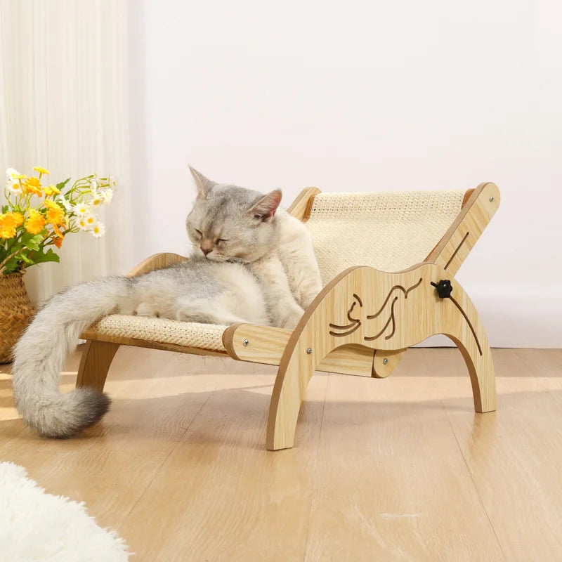 Transat pour Chat en Bois - RelaxPaws