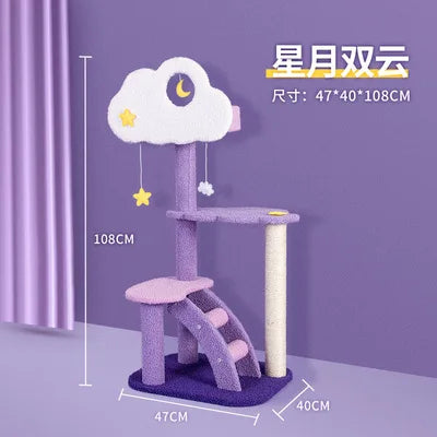 Arbre à chat nuage - RêveCéleste Édition