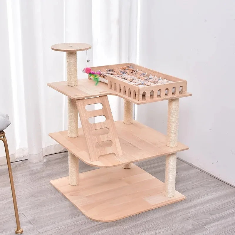 Arbre a Chat bois WoodlandPaws Pro