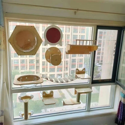 Arbre a chat fenêtre - Ventouse par BrandCo