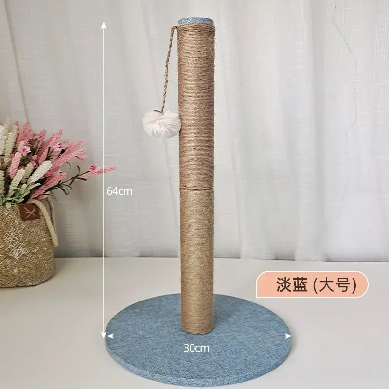 ClawMaster Arbre à chat en tour - griffoir sisal/lin DIY
