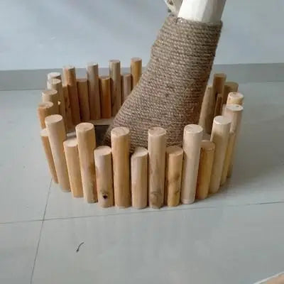 Arbre a chat extérieur- PawBrand Naturel DIY Accessoires
