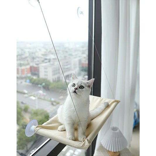 Arbre a chat mural - Fenêtre - Hamac | CatLuxe