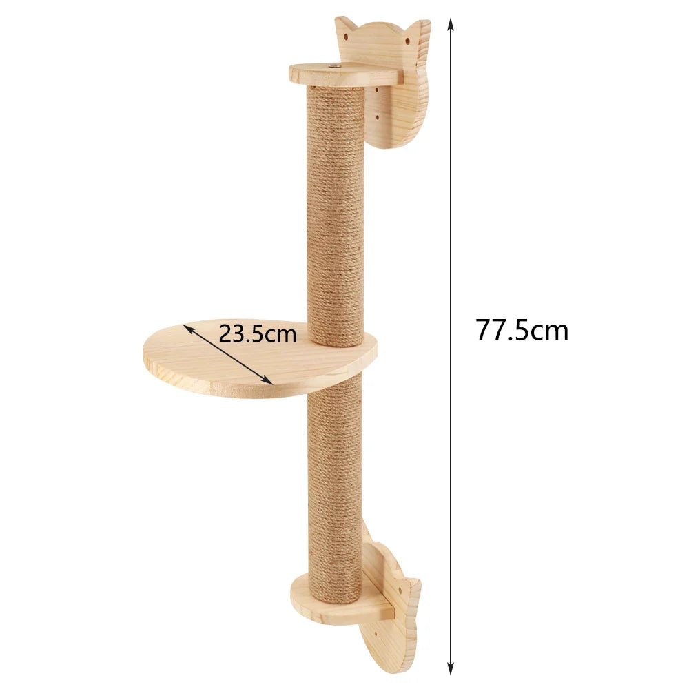 Arbre a chat mural - tube transparent - MerveillesMurales