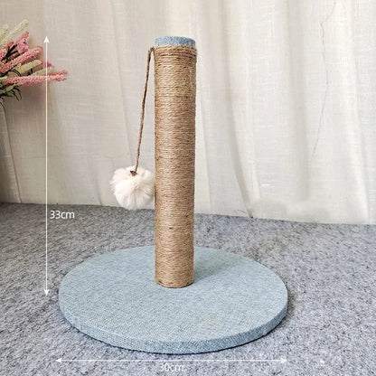 ClawMaster Arbre à chat en tour - griffoir sisal/lin DIY