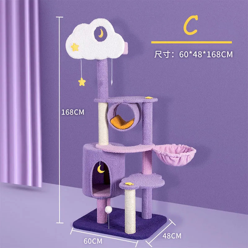 Arbre à chat nuage - RêveCéleste Édition