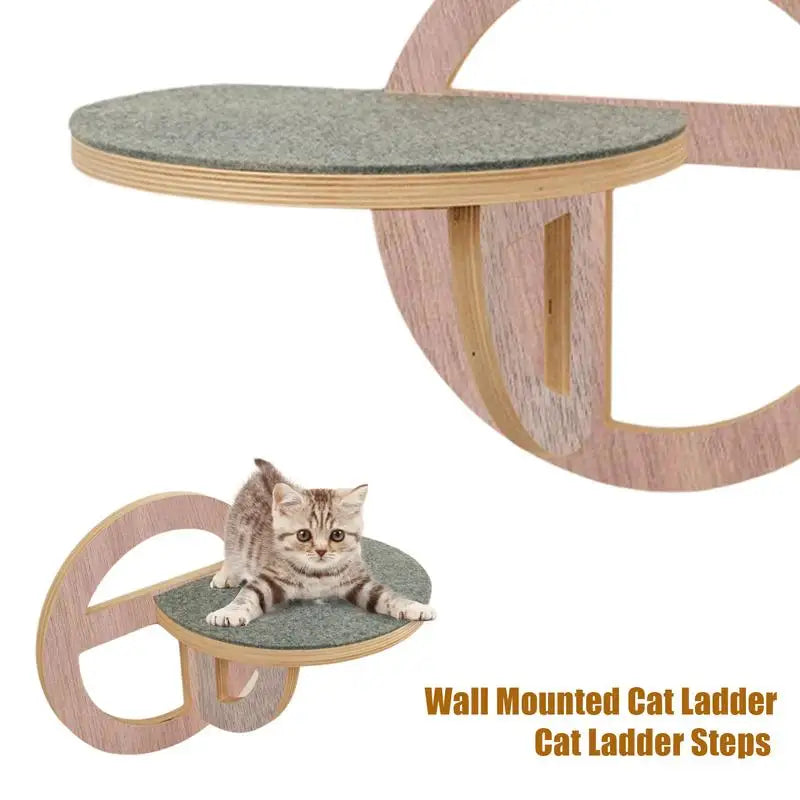 Arbre a Chat Mural - Escalopati Design Bois