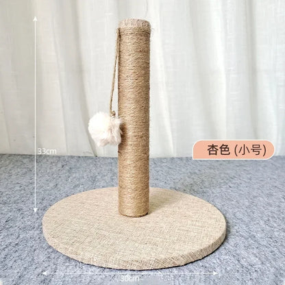 ClawMaster Arbre à chat en tour - griffoir sisal/lin DIY