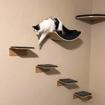 CheminFélin Arbre a chat pas cher mural bois