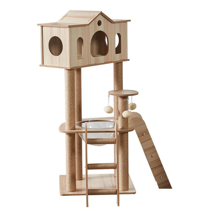 Arbre à Chat CabaneCat – Cabane en Bois