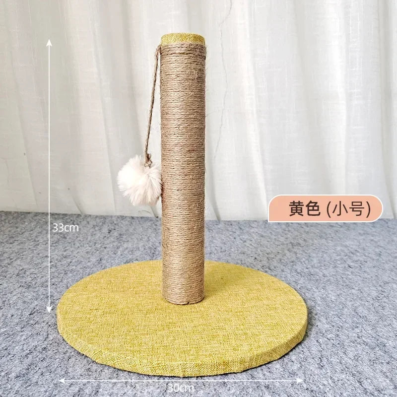 ClawMaster Arbre à chat en tour - griffoir sisal/lin DIY