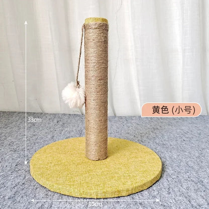 ClawMaster Arbre à chat en tour - griffoir sisal/lin DIY