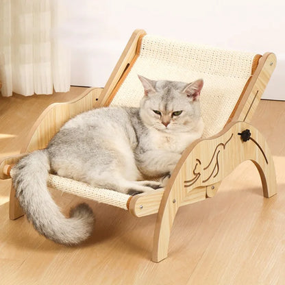 Transat pour Chat en Bois - RelaxPaws
