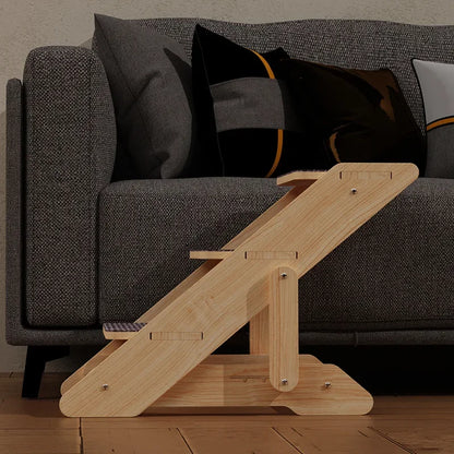 PawPro Escalier pour chats âgés ou blessés en bois