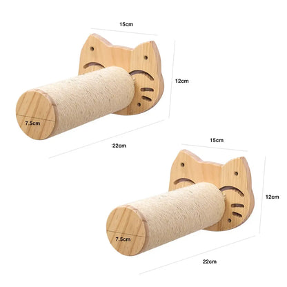 Arbre à chat hamac lune en bois - Nest