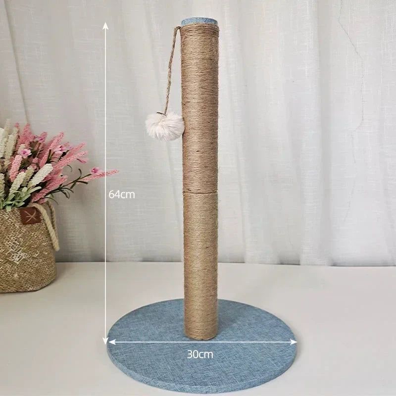 ClawMaster Arbre à chat en tour - griffoir sisal/lin DIY