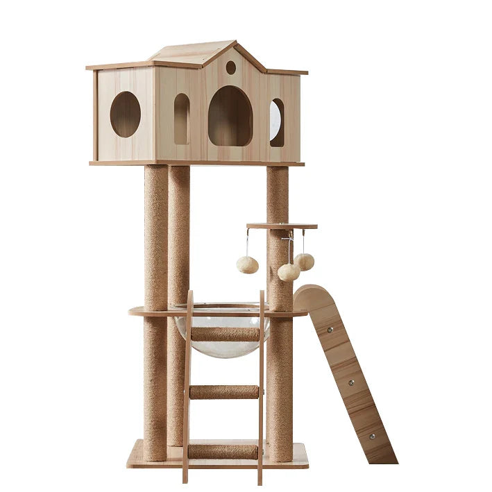Arbre à Chat CabaneCat – Cabane en Bois