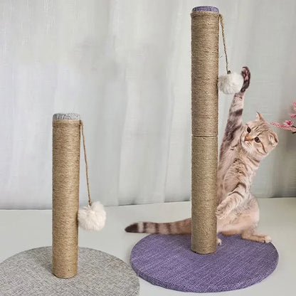 ClawMaster Arbre à chat en tour - griffoir sisal/lin DIY