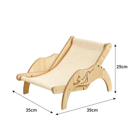 Transat pour Chat en Bois - RelaxPaws
