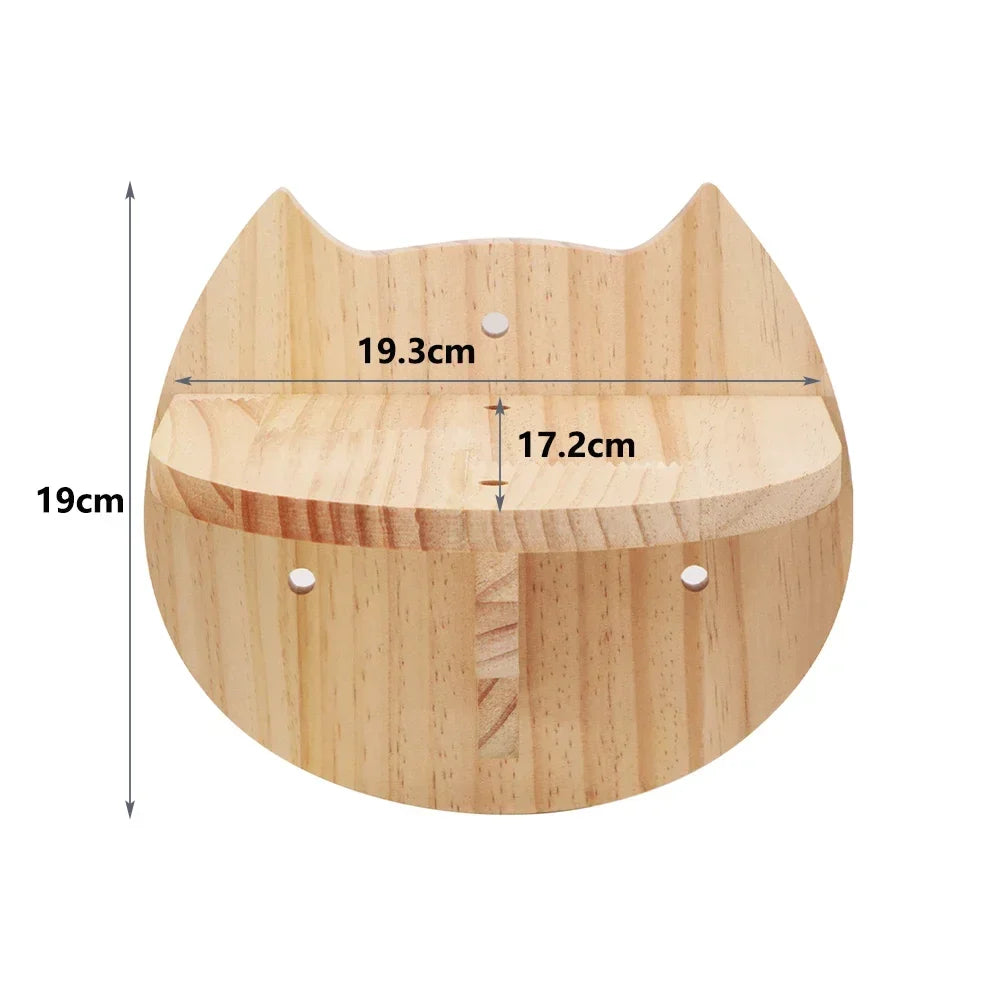 Arbre à chat Bois Mural Elite - Pont flottant et TerrainJeu