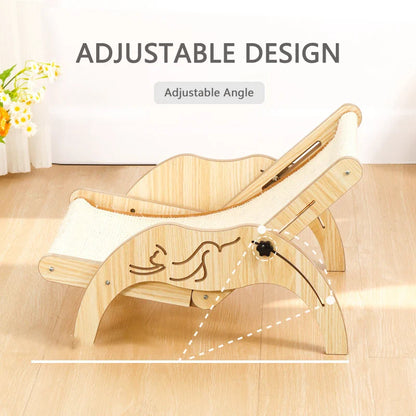 Transat pour Chat en Bois - RelaxPaws
