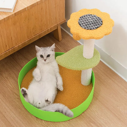 Arbre à chat coloré - Miaouland Jardin