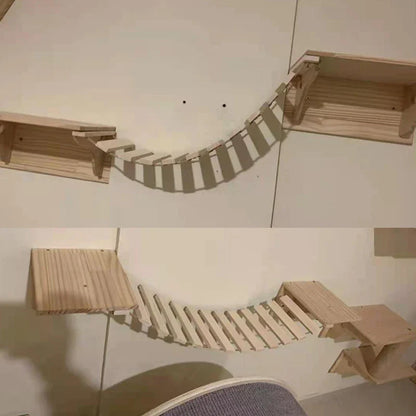 Pont Suspendu / Echelle pour Chats aventuriers - Acrobatix
