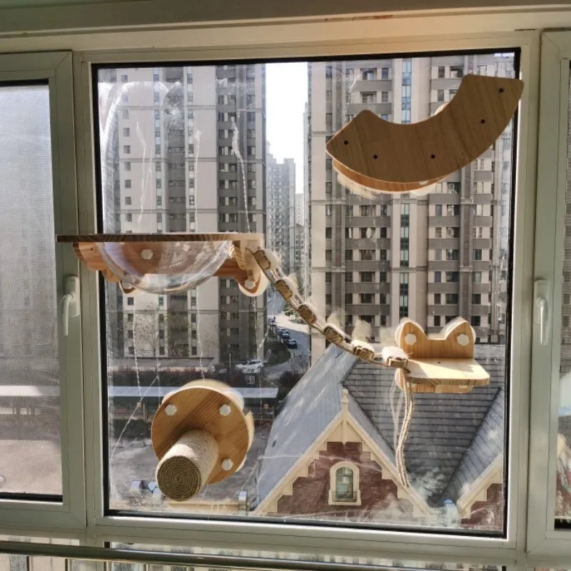 Arbre a chat fenêtre - Ventouse par BrandCo