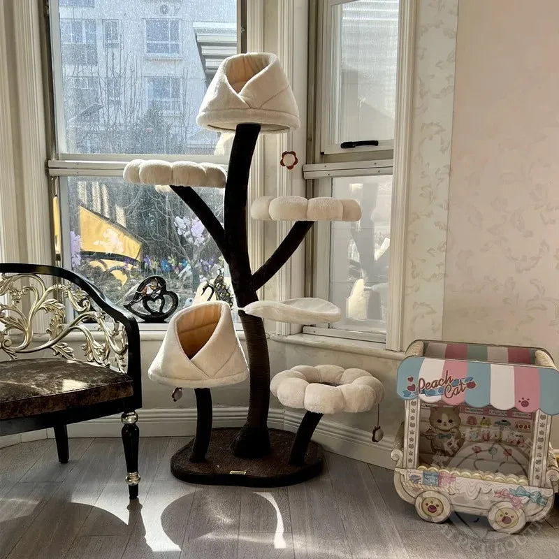 Arbre à chat Design Fleur - Fleur de chat Édition