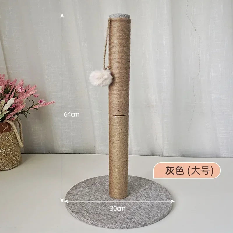 ClawMaster Arbre à chat en tour - griffoir sisal/lin DIY