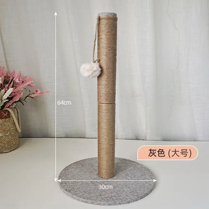 ClawMaster Arbre à chat en tour - griffoir sisal/lin DIY
