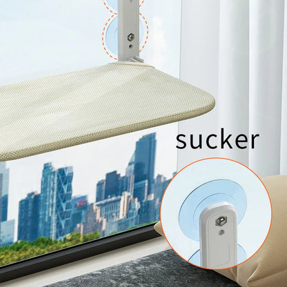 Hamac de Fenêtre Pliable pour Chat - CielDouillet