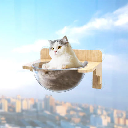 Étagères murales fenêtre pour chat avec ventouses – Skyview