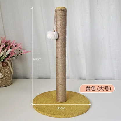 ClawMaster Arbre à chat en tour - griffoir sisal/lin DIY