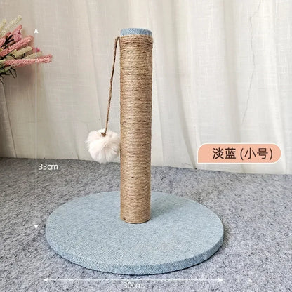 ClawMaster Arbre à chat en tour - griffoir sisal/lin DIY