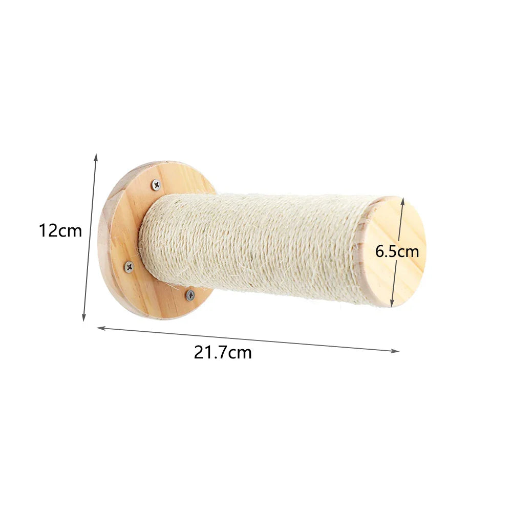 Arbre a chat Mural en Bois - PerchoirFélin Premium