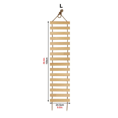 Arbre a chat Mural en Bois — Pont suspendu Cat Aventure