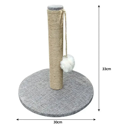 ClawMaster Arbre à chat en tour - griffoir sisal/lin DIY