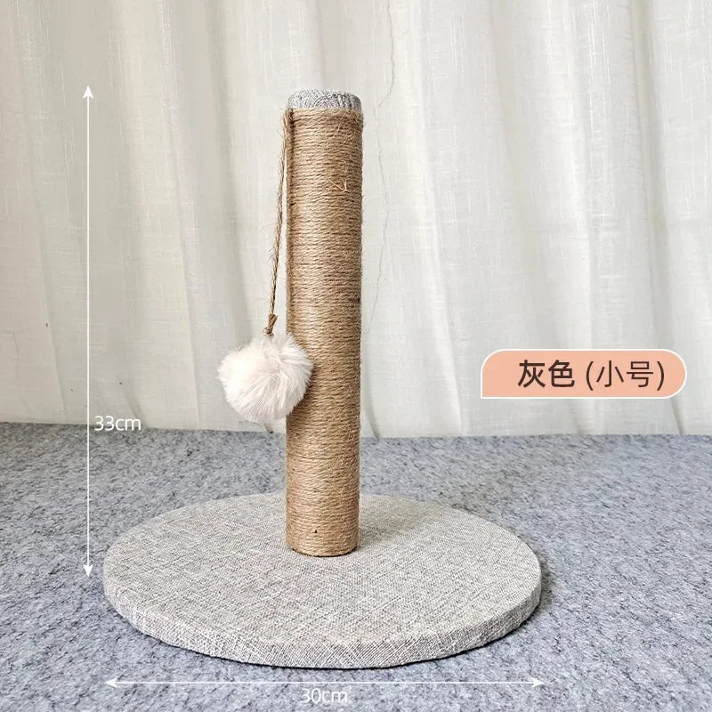 ClawMaster Arbre à chat en tour - griffoir sisal/lin DIY