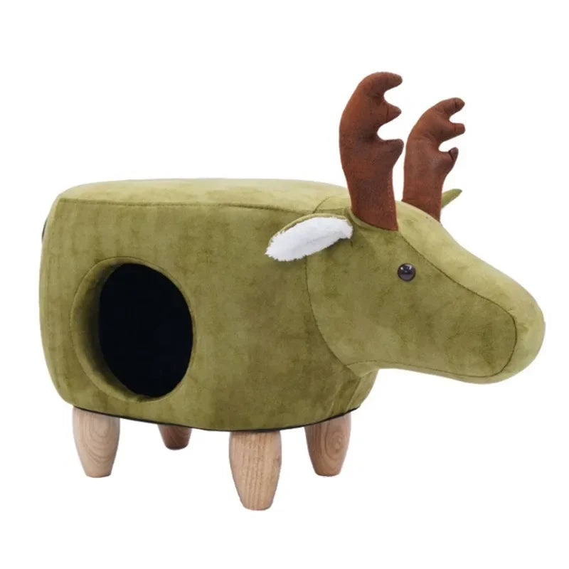 Arbre a chat HippoHaven - Design pouf cerf
